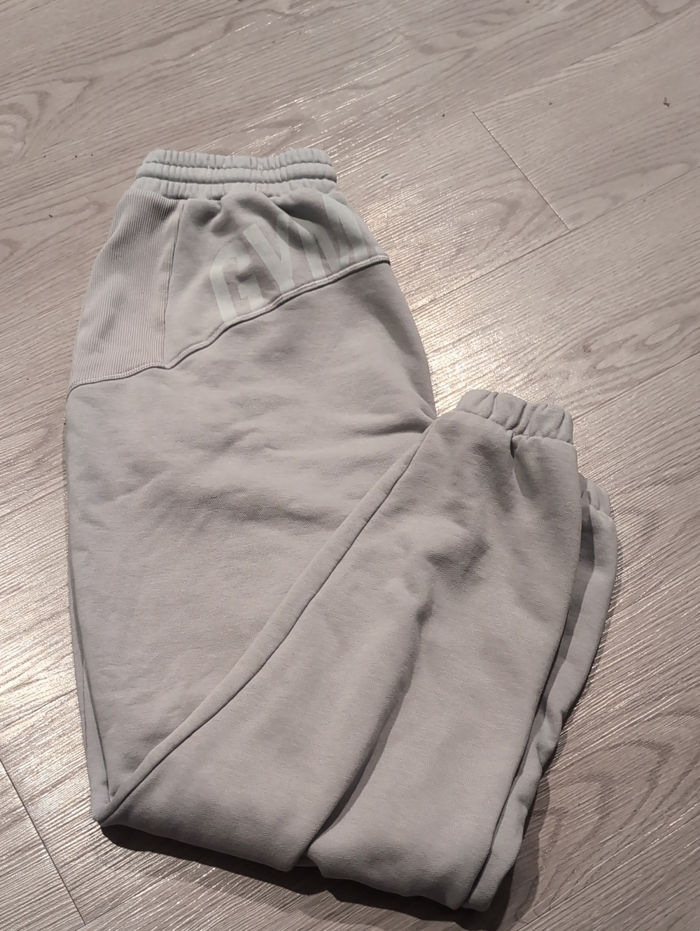 Gymshark Light Gray Jogger Sweatpants